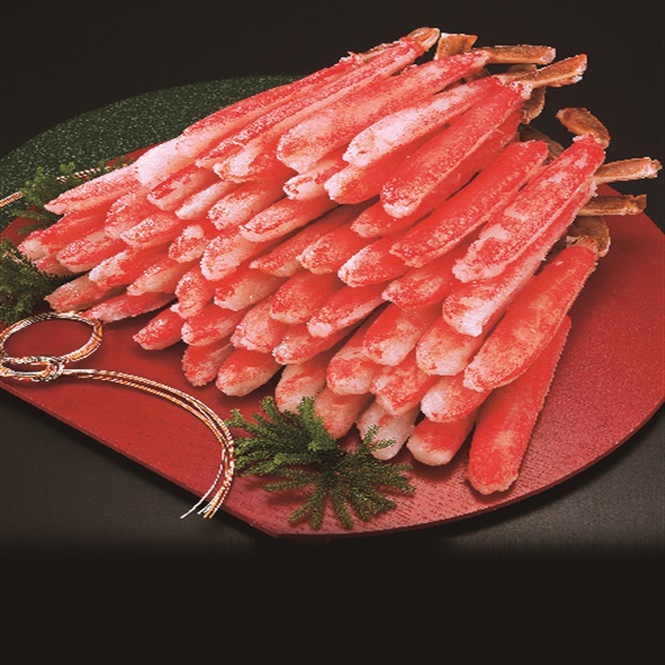 ごちそうグルメ 【送料無料】超極太3～4L生ずわいがにむき身 1kg　■(No.0003)