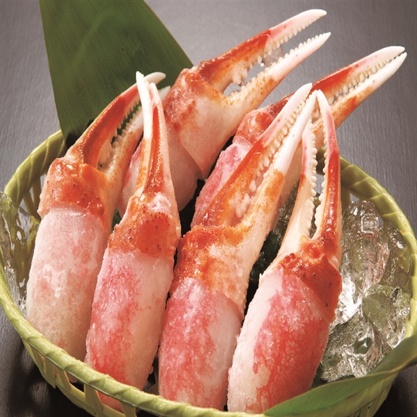 ごちそうグルメ 生冷ずわい剥き爪　１㎏セット（お得な２セット）(No.00036)