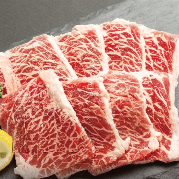 ごちそうグルメ 【送料無料】牛カルビ焼肉（加工肉）2kg  お得な2セット ■（No.0072）