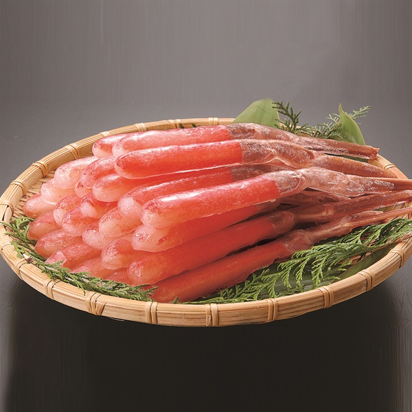 8Lお刺身用本ずわいがにむき身1kg×2セット（南蛮付）(No.25928)