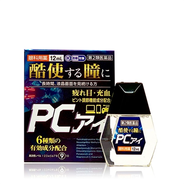 【目薬：目の疲れ、結膜充血、眼病予防】PCアイ三洋 12mL　第2類医薬品