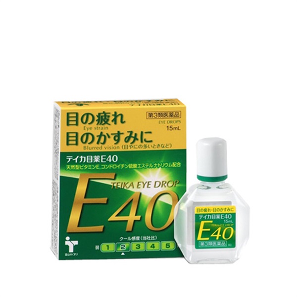 【目薬】テイカ目薬E40（第3類医薬品）