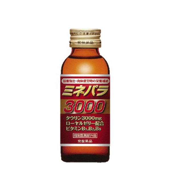 【滋養強壮・肉体疲労】ミネパラ3000 指定医薬部外品 100ｍl×10本（013035）2024熱中症・夏バテ防止応援セール