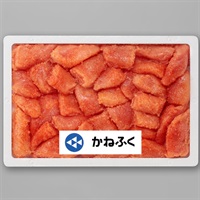 かねふく無着色辛子明太子切れ子 明太からし高菜付き 2kg