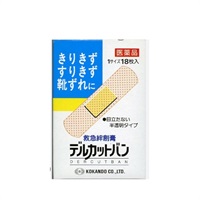 【指定医薬部外品】 絆創膏 デルカットバン 普通サイズ 18枚