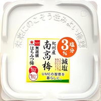 梅干し 紀州南高梅 無選別・塩分3% ハチミツ 1.8kg