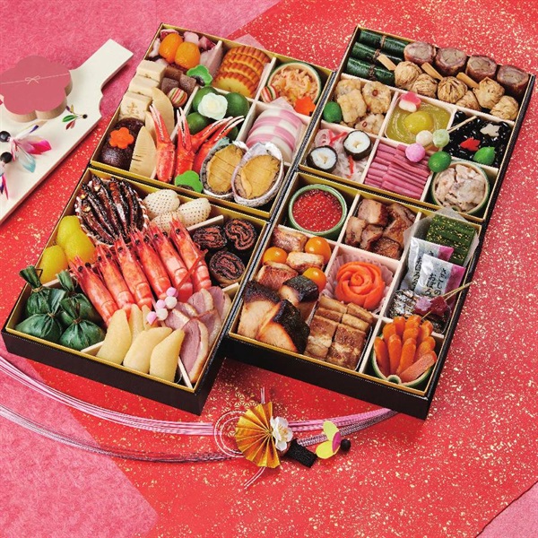 おせち 京菜味のむら「朱雀」 四段重(52品) 5～6人前