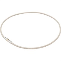 【管理医療機器】 磁気健康雑貨 RAKUWA磁気チタンネックレス シャンパンゴールド 50cm