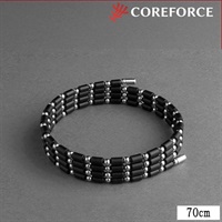 磁気健康雑貨 コアフォースループ ブラック SUS 70cm