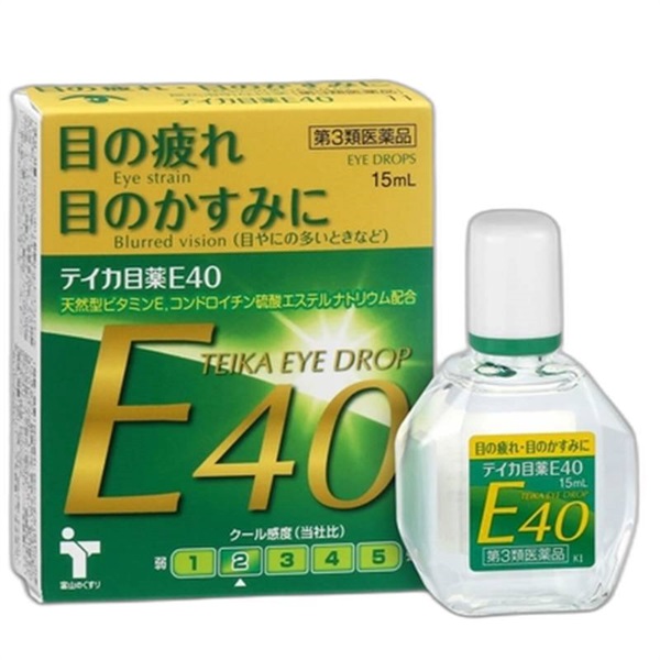 【第3類医薬品】目薬 テイカ目薬E40 15mL