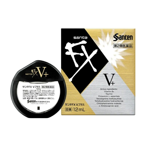 【第2類医薬品】目薬 サンテFX Vプラス(12mL)