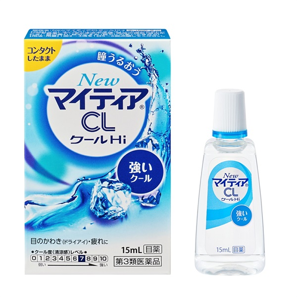 【第3類医薬品】目薬 NewマイティアCLクールHi-s(15mL)