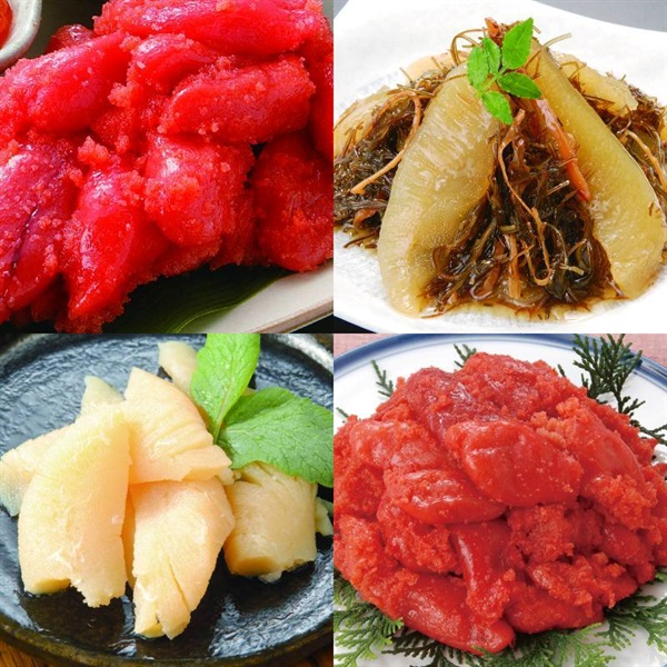 たらこ・数の子・松前漬け・明太子 訳あり人気の魚卵4種セット 2kg