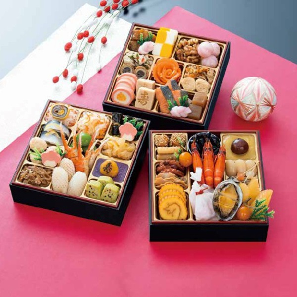 千賀屋謹製「吉寿千(きちじゅせん)」和風三段重(43品目約3～4人前)