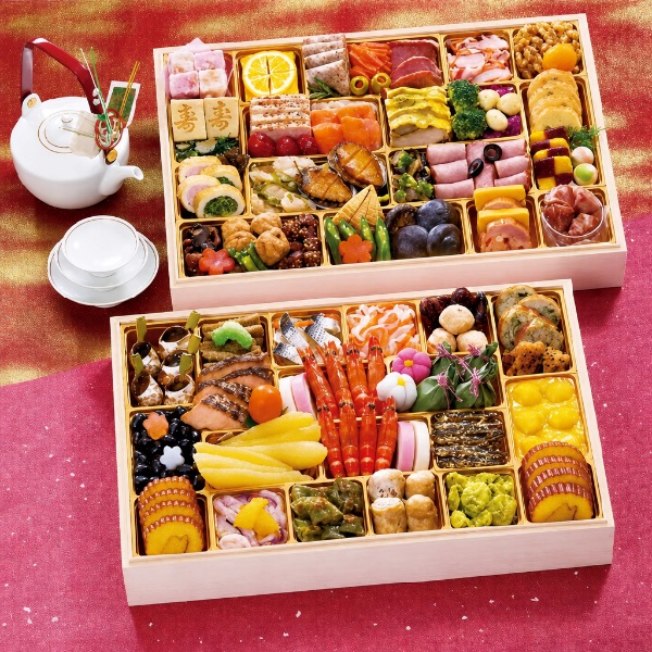 ふく吉 お集まりおせち「祭り膳(まつりぜん)」二段重(72品目約6～8人前)