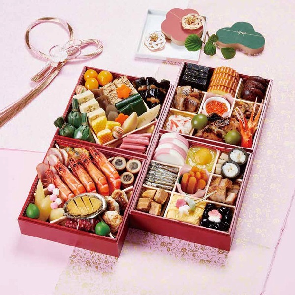 京菜味のむら「雅(みやび)」四段重(45品目約4～5人前)