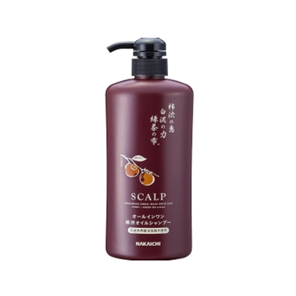 柿渋スカルプケア オールインワンシャンプー 600mL