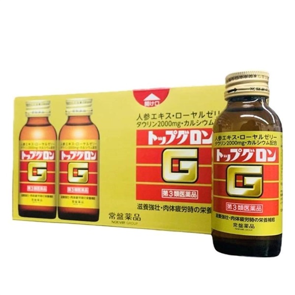第3類医薬品】栄養ドリンク トップグロンG 100mL×10本