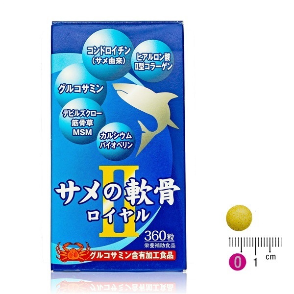 節々楽々　2箱　グルコサミン　ヒアルロン酸　金時生姜　サメ軟骨　コラーゲン 大協薬品工業 グルコサミン＆コンドロイチン 720粒 2個 120日分 栄養