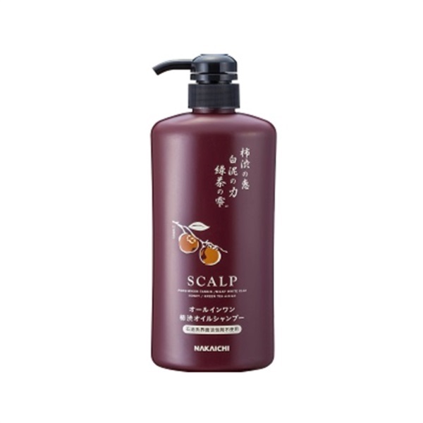 柿渋スカルプケア オールインワンシャンプー 600mL